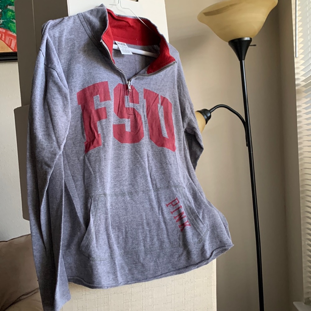 Victoria Secret’s Pink Half-Zip pullover